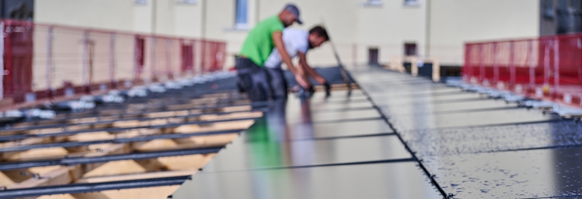 Photovoltaikanlage auf dem Dach der Kantonsschule am Burggraben 